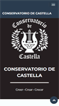 Mobile Screenshot of conservatoriodecastella.com